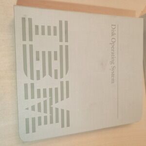IBM Disk Operating System Version 3.3 DOS Programming Floppy Disks
